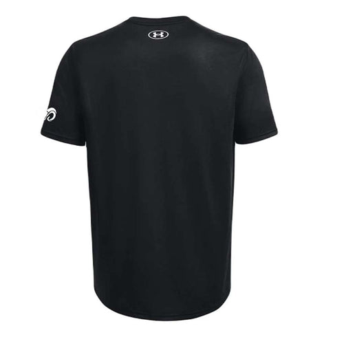 Playera Deportiva Under Armour Team Tech Borregos CM - Negro